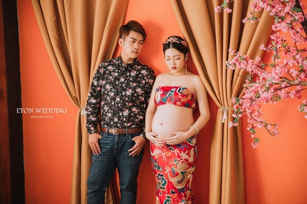 台北孕婦寫真,台北孕婦照,台北中式孕婦照,台北中式孕婦寫真